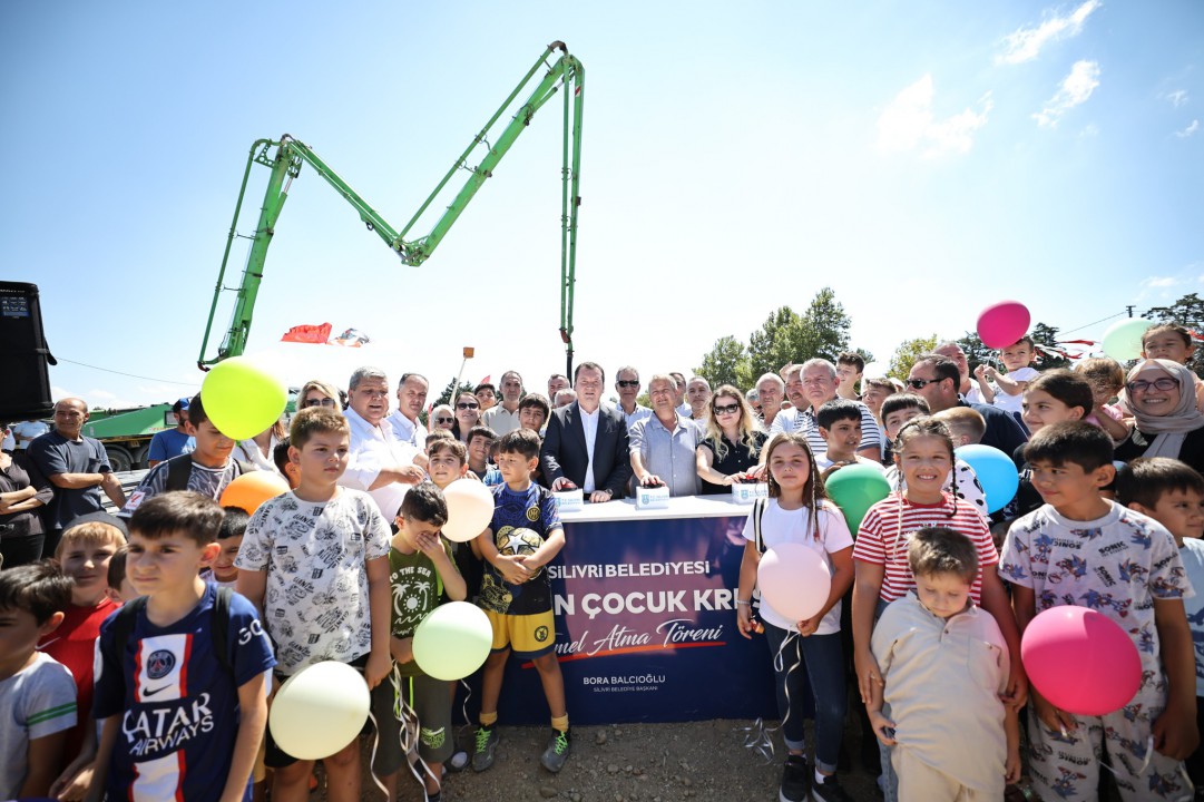 DEĞİRMENKÖY’DE AKMAN ÇOCUK KREŞİNİN TEMELİ ATILDI