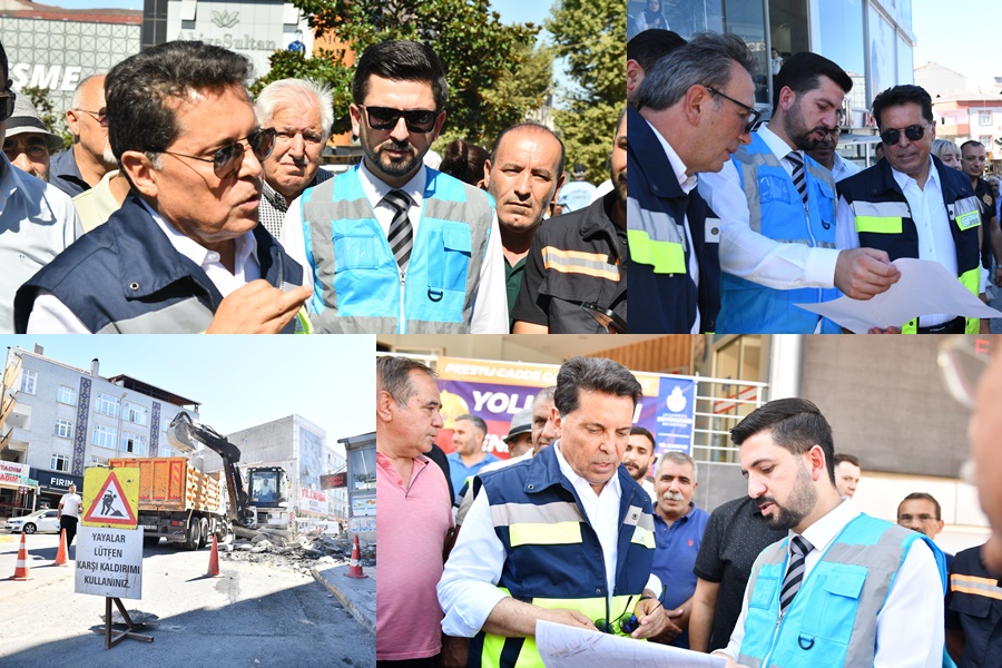 ESENYURT PRESTİJ CADDELERİNE KAVUŞUYOR