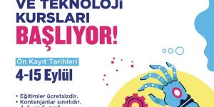 BİLGİ EVLERİ VE ÇOCUK ÜNİVERSİTESİ KURS KAYITLARI BAŞLADI