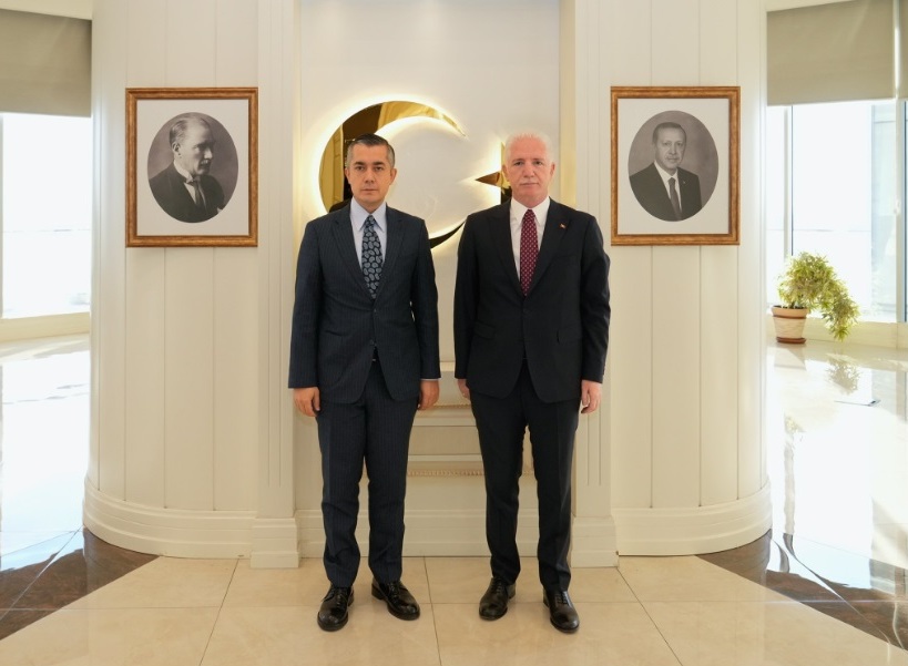 İSTANBUL VALİSİ DAVUT GÜL, ESENYURT BELEDİYE BAŞKAN VEKİLİ CAN AKSOY’U ZİYARET ETTİ