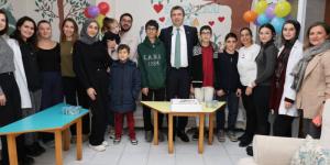 BAŞKAN ERHAN GÜZEL’DEN ÖZEL EĞİTİM MERKEZLERİNE ZİYARET