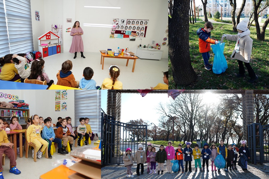 BEYLİKDÜZÜ BELEDİYESİ’NDEN MİNİKLERE SIFIR ATIK EĞİTİMİ