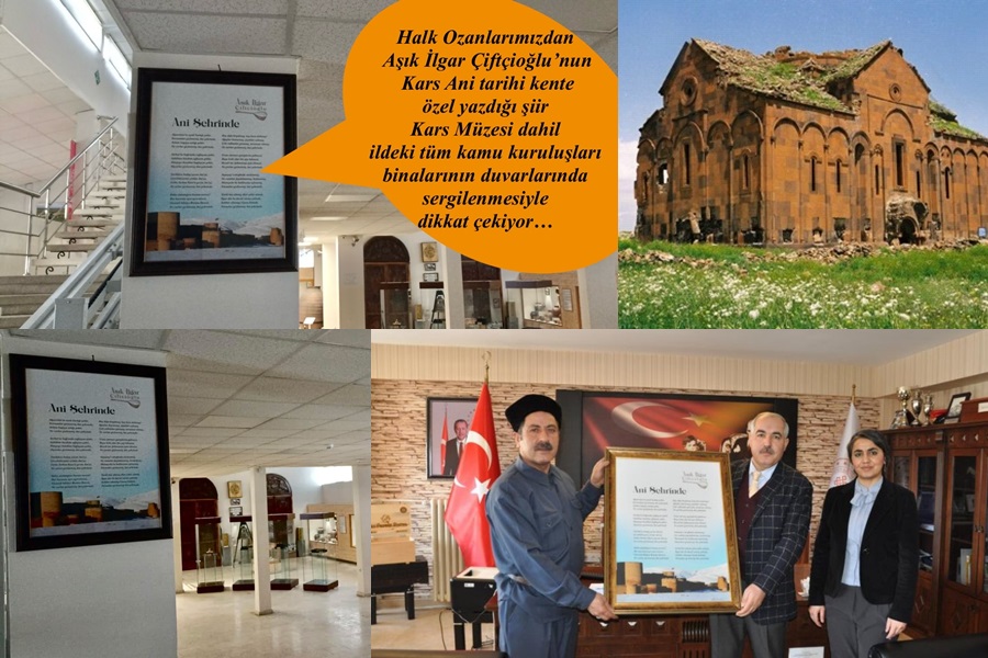 KARS’IN KAMU KURULUŞLARININ DUVARLARINI BU ŞİİR SÜSLÜYOR…