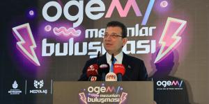 BAŞKAN İMAMOĞLU  OGEM’İN YENİ DÖNEM MEZUNLARIYLA BULUŞTU