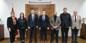 BAŞKAN BALCIOĞLU, KAYMAKAM TOĞAN’A TAZİYE ZİYARETİ GERÇEKLEŞTİRDİ
