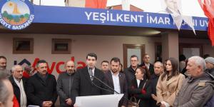 YEŞİLKENT’TE PARSELİZASYON İŞLEMLERİ İÇİN İMAR OFİSİ AÇILDI