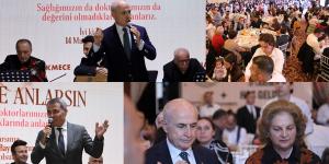 BAŞKAN AKGÜN, SAĞLIK ÇALIŞANLARINI TIP BAYRAMINDA AĞIRLADI