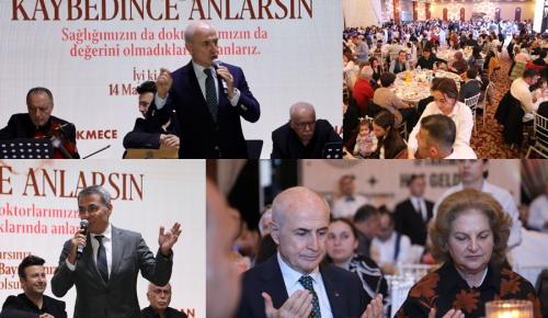 BAŞKAN AKGÜN, SAĞLIK ÇALIŞANLARINI TIP BAYRAMINDA AĞIRLADI
