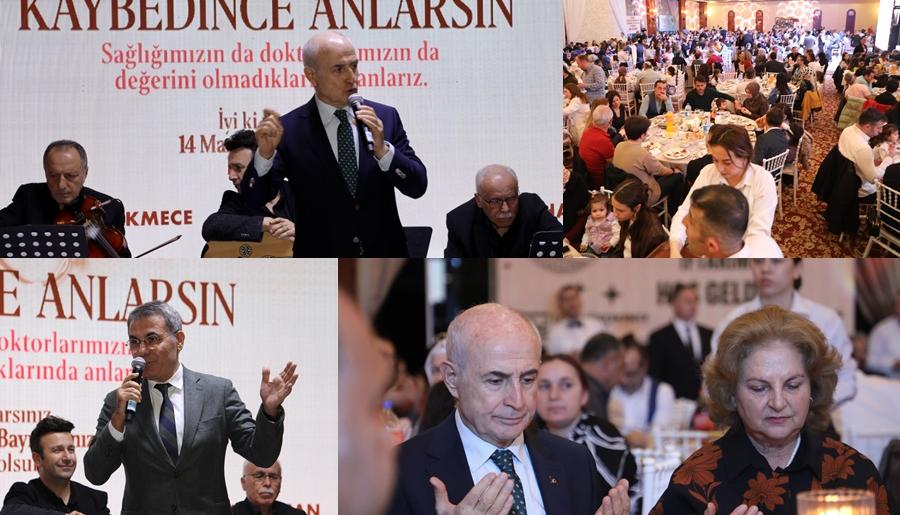 BAŞKAN AKGÜN, SAĞLIK ÇALIŞANLARINI TIP BAYRAMINDA AĞIRLADI