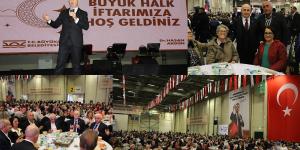 12 BİN BÜYÜKÇEKMECELİ BÜYÜK HALK İFTARI’NDA BULUŞTU