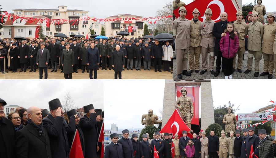 ÇANAKKALE ZAFERİ’NİN 110’UNCU YIL DÖNÜMÜ GURURLA KUTLANDI