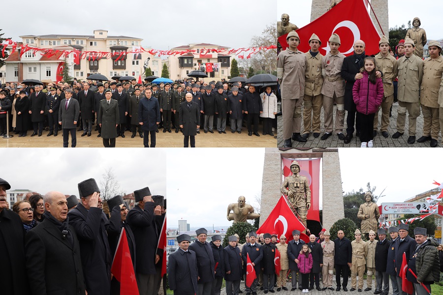 ÇANAKKALE ZAFERİ’NİN 110’UNCU YIL DÖNÜMÜ GURURLA KUTLANDI
