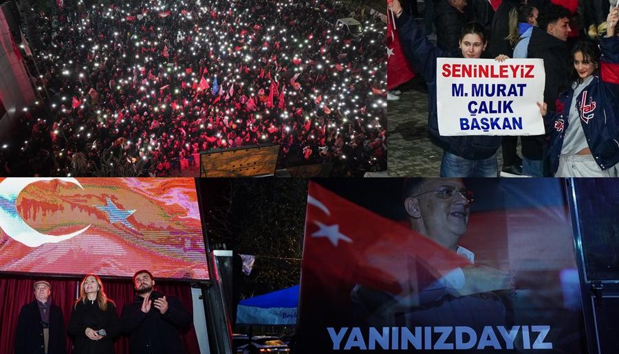 BEYLİKDÜZÜ BAŞKANINI YALNIZ BIRAKMADI