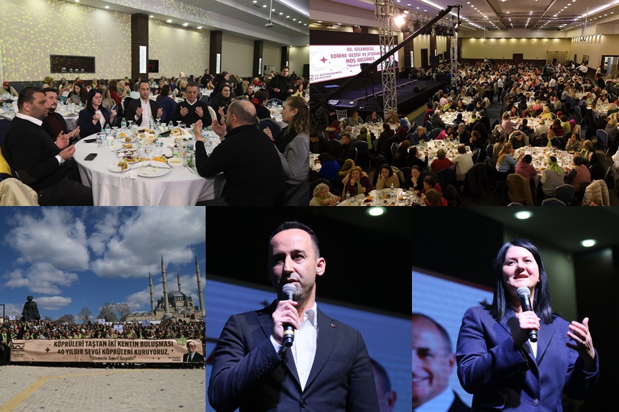 BÜYÜKÇEKMECELİ KADINLAR 40’INCI GELENEKSEL EDİRNE RAMAZAN GEZİSİ’NDE BULUŞTU