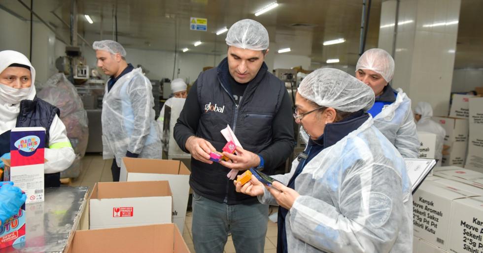 ESENYURT ZABITASINDAN GIDA ÜRETİMİ YAPAN FABRİKALARA DENETİM