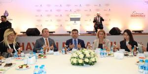 İMAMOĞLU MUHTARLARLA İFTARDA BULUŞTU