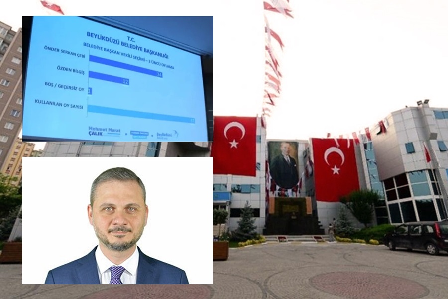 BEYLİKDÜZÜ BELEDİYESİ’NDE BAŞKAN VEKİLİ ÖNDER SERKAN ÇEBİ OLDU