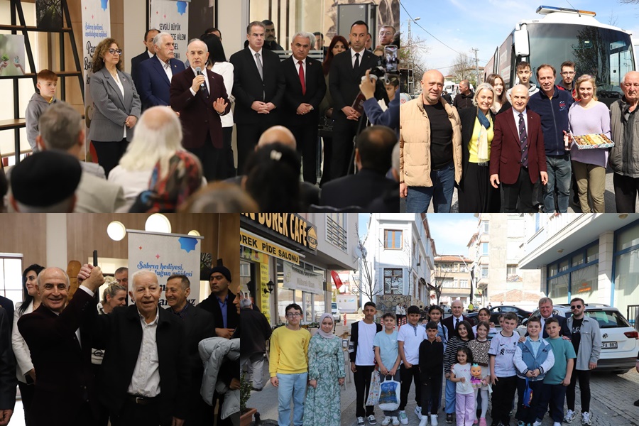 BAŞKAN AKGÜN, BÜYÜKÇEKMECE AİLESİ İLE BAYRAMLAŞTI