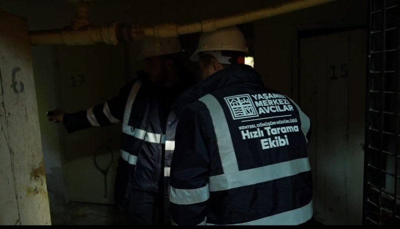 AVCILAR BELEDİYESİ’NDEN DEPREM SONRASI HIZLI TESPİT ÇALIŞMASI