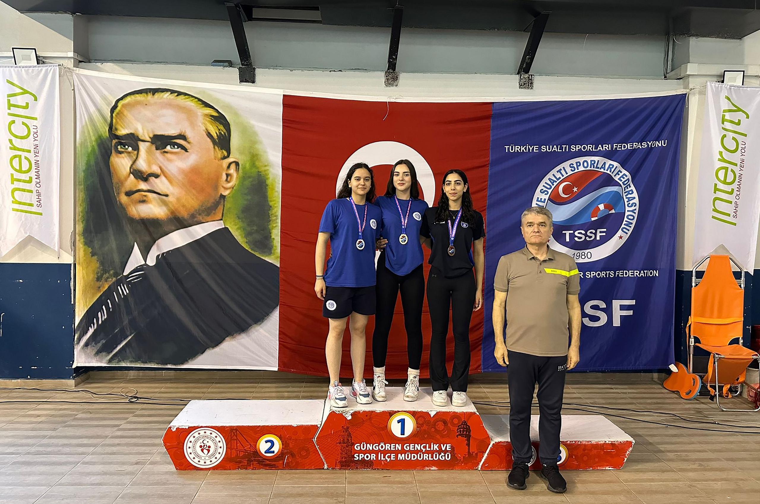 BEYLİKDÜZÜ’NDEN 3 TÜRKİYE ŞAMPİYONU
