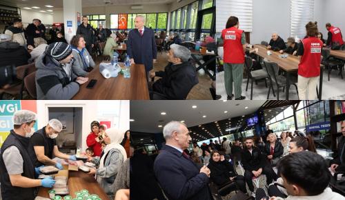 KÜÇÜKÇEKMECE BELEDİYESİ DEPREM SONRASI VATANDAŞLARIN YANINDA