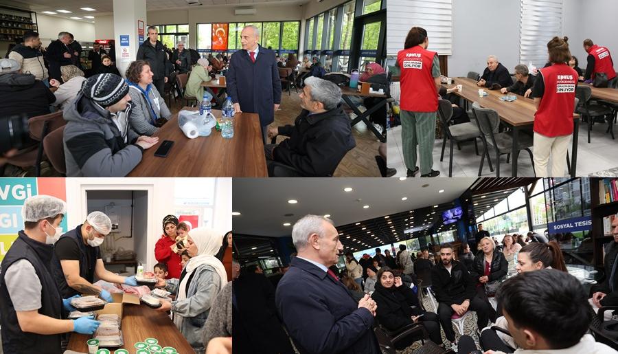KÜÇÜKÇEKMECE BELEDİYESİ DEPREM SONRASI VATANDAŞLARIN YANINDA