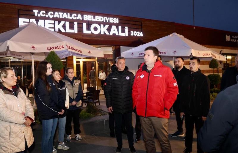 ÇATALCA DEPREMİ HASARSIZ ATLATTI