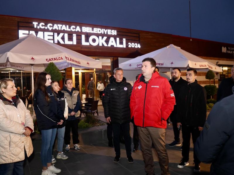 ÇATALCA DEPREMİ HASARSIZ ATLATTI