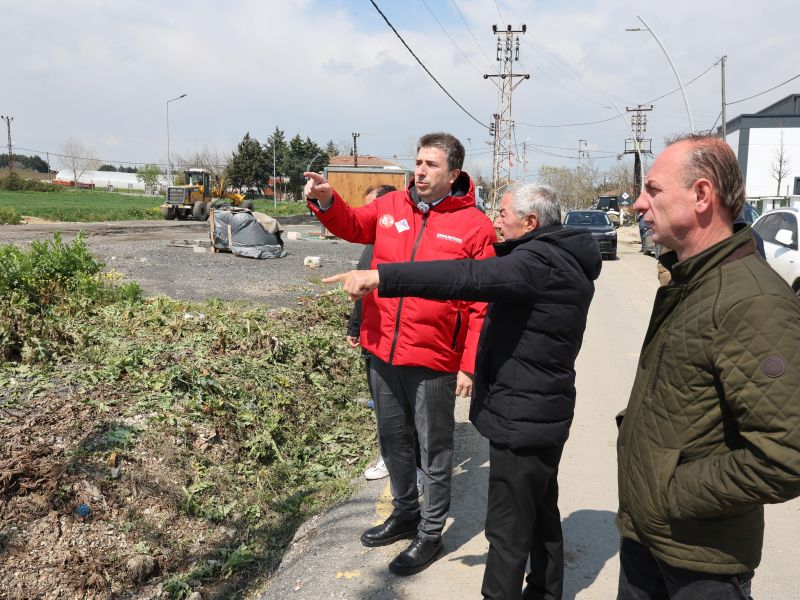 BAŞKAN ERHAN GÜZEL, ÇAKIL-OVAYENİCE-ELBASAN SOSYAL TESİSİNDE İNCELEMELERDE BULUNDU