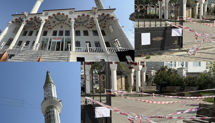 KUMBURGAZ YENİ CAMİ TEDBİR AMAÇLI İBADETE KAPATILDI…