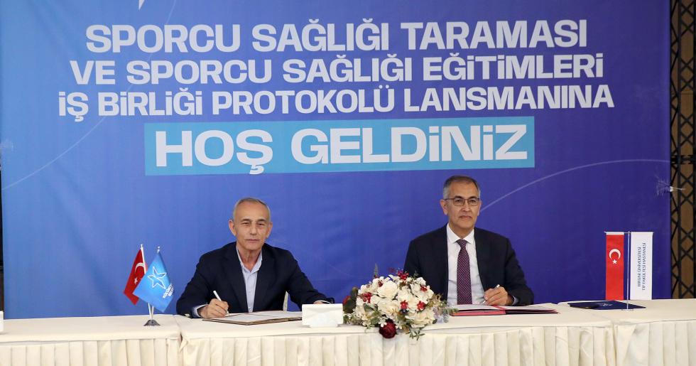 SPORCU SAĞLIĞI TARAMASI VE SPORCU SAĞLIĞI EĞİTİMLERİ İŞBİRLİĞİ PROTOKOLÜYLE KÜÇÜKÇEKMECE’DE 10 BİN SPORCUYA ULAŞILACAK