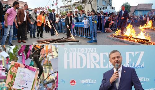 BEYLİKDÜZÜ HALKI BAHARI HIDIRELLEZ ŞENLİĞİ İLE KARŞILADI