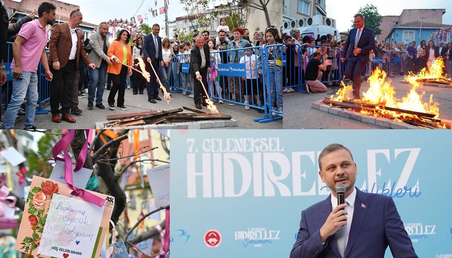 BEYLİKDÜZÜ HALKI BAHARI HIDIRELLEZ ŞENLİĞİ İLE KARŞILADI