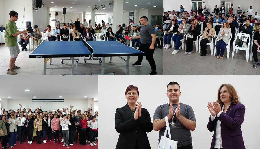 BEYLİKDÜZÜ’NÜN ÖZEL SPORCULARI MASA TENİSİNDE TER DÖKTÜ