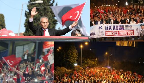 KÜÇÜKÇEKMECE’DE 19 MAYIS COŞKUSU SOKAKLARA TAŞTI