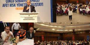 KÜÇÜKÇEKMECE’DE ‘ÇOKLU SENARYO TEMELLİ AFET RİSK YÖNETİMİ ÇALIŞTAYI’ YAPILDI
