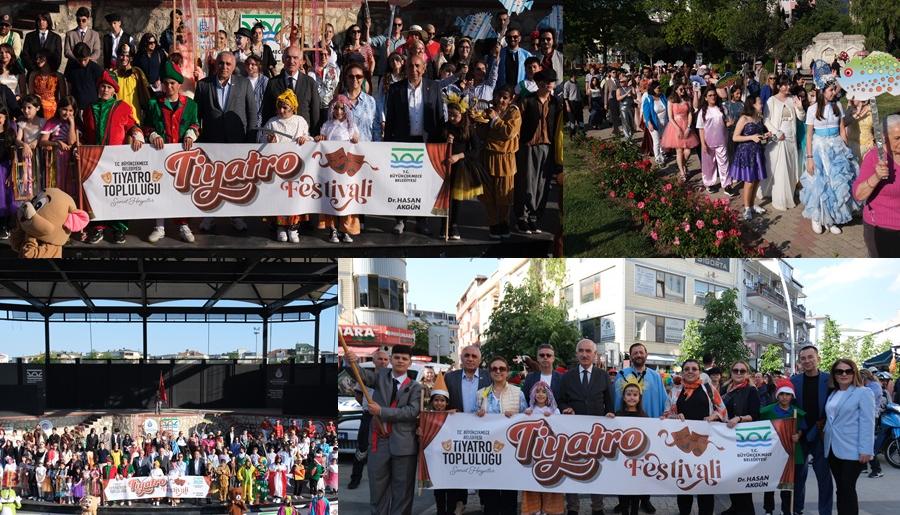 BÜYÜKÇEKMECE’DE TİYATRO FESTİVALİ’NİN PERDESİ AÇILDI