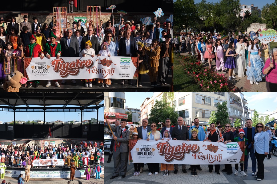 BÜYÜKÇEKMECE’DE TİYATRO FESTİVALİ’NİN PERDESİ AÇILDI