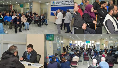 ESENYURT’TA ENGELLER İSTİHDAMA ENGEL DEĞİL: ESBİM’DEN ENGELLİ VATANDAŞLARA İŞ FIRSATI