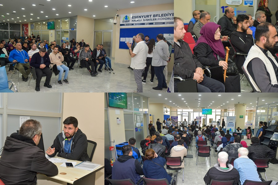 ESENYURT’TA ENGELLER İSTİHDAMA ENGEL DEĞİL: ESBİM’DEN ENGELLİ VATANDAŞLARA İŞ FIRSATI