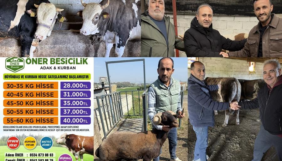 KURBANLIKTA UYGUN FİYAT VE GÜVENİN ADRESİ ÖNER BESİCİLİK…
