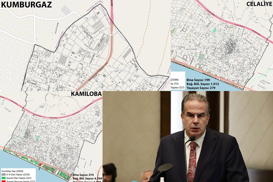 ERDOĞAN, KUMBURGAZ, KAMİLOBA VE CELALİYE PLANLARINA AÇIKLIK GETİRDİ