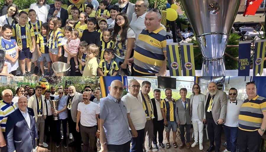 İSTANBUL FENERBAHÇELİLER DERNEĞİ EUROLEAGUE KUPASINI TARAFTARLARLA BULUŞTURDU!
