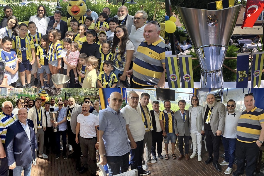 İSTANBUL FENERBAHÇELİLER DERNEĞİ EUROLEAGUE KUPASINI TARAFTARLARLA BULUŞTURDU!