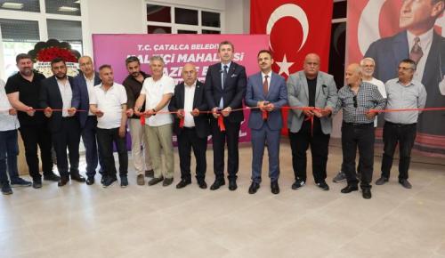 ÇATALCA KALEİÇİ MAHALLESİ TAZİYE EVİ AÇILDI