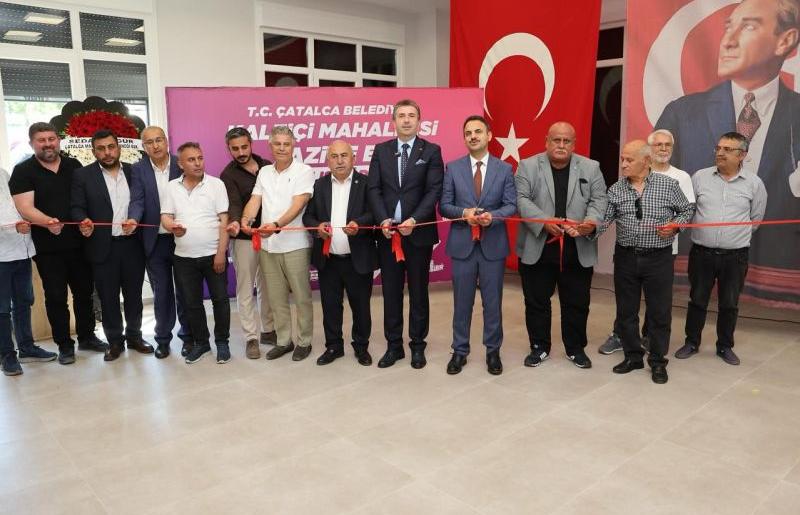 ÇATALCA KALEİÇİ MAHALLESİ TAZİYE EVİ AÇILDI