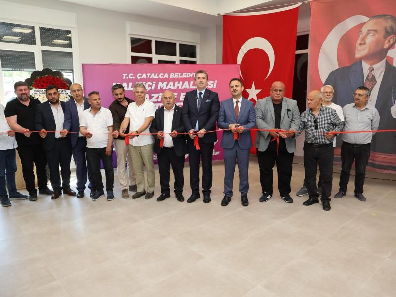ÇATALCA KALEİÇİ MAHALLESİ TAZİYE EVİ AÇILDI
