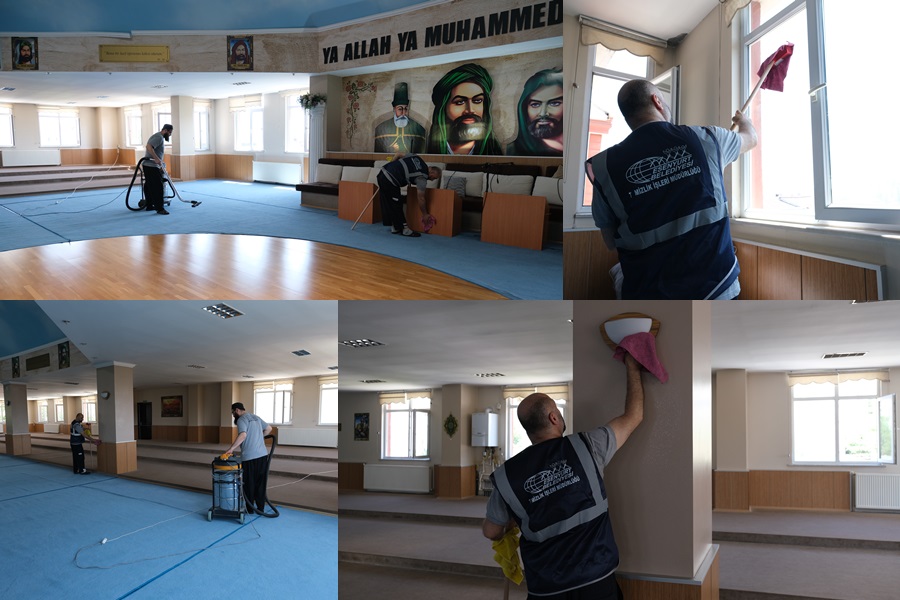CEM EVLERİNDE MUHARREM TEMİZLİĞİ