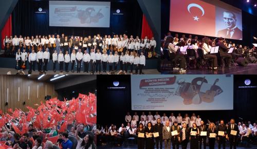 DÜNYA MÜZİK GÜNÜ’NDE MEZUNİYET COŞKUSU YAŞANDI