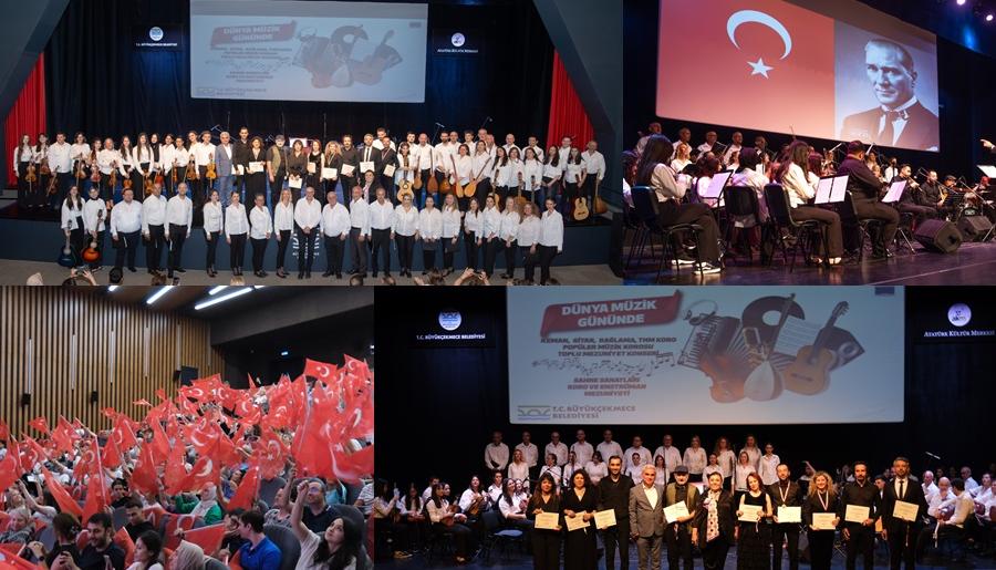DÜNYA MÜZİK GÜNÜ’NDE MEZUNİYET COŞKUSU YAŞANDI